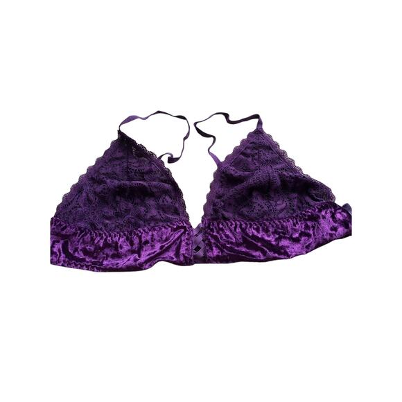 Women Ella Lust Plus Size 4XL Lingerie Set with Bra And Panties Sexy Purple NWOT - Picture 4 of 7